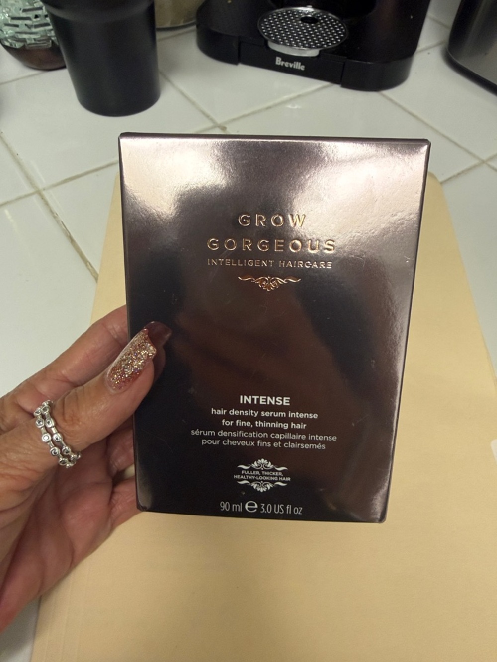 Grow Gorgeous Intense Hair Density Serum - Rose Gold